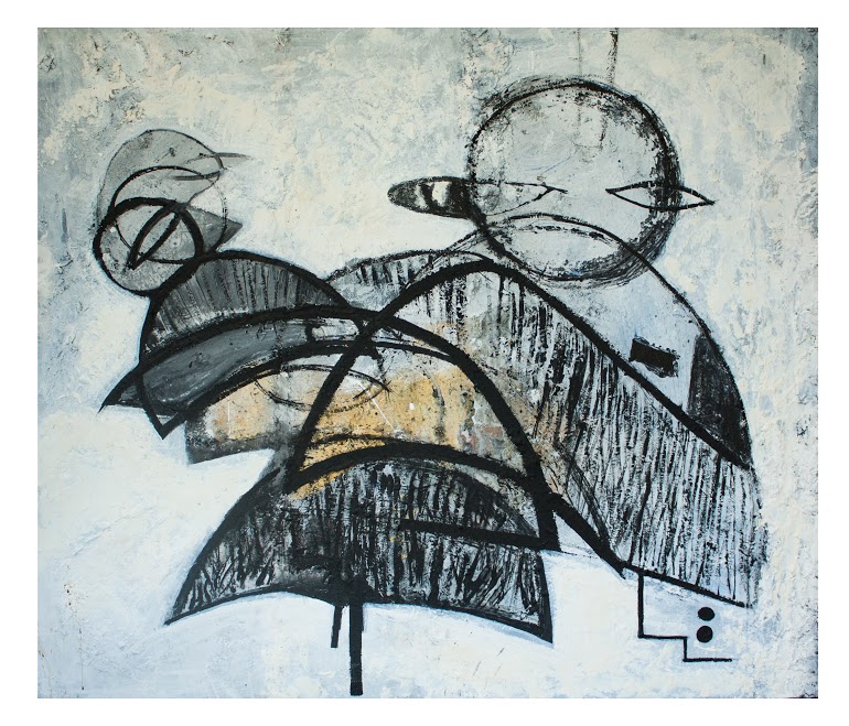 ,, Identičnost,, 140x160, kombinovana tehnika