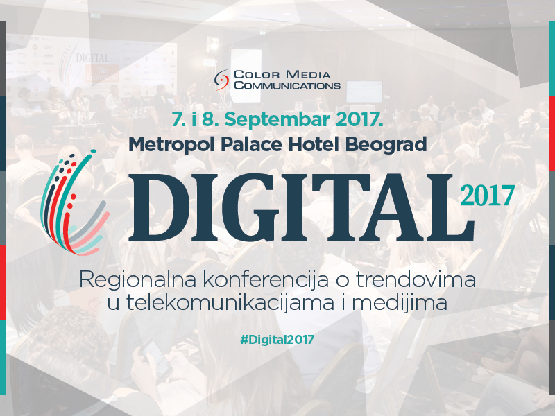 Preko 60 profesionalaca iz oblasti medija i telekomunikacija na četvrtoj regionalnoj konferenciji „Digital 2017“